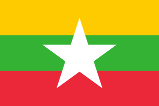 Drapeau du Myanmar (Birmanie)